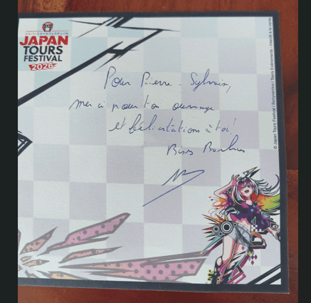 Dédicace du Carnet de Reynart par l'influenceur Nota Bene